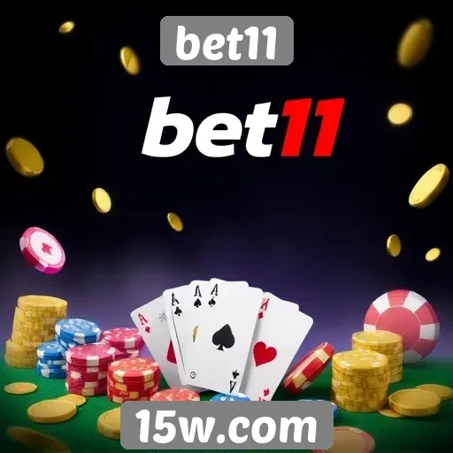 Opcões de cassino disponíveis no bet11